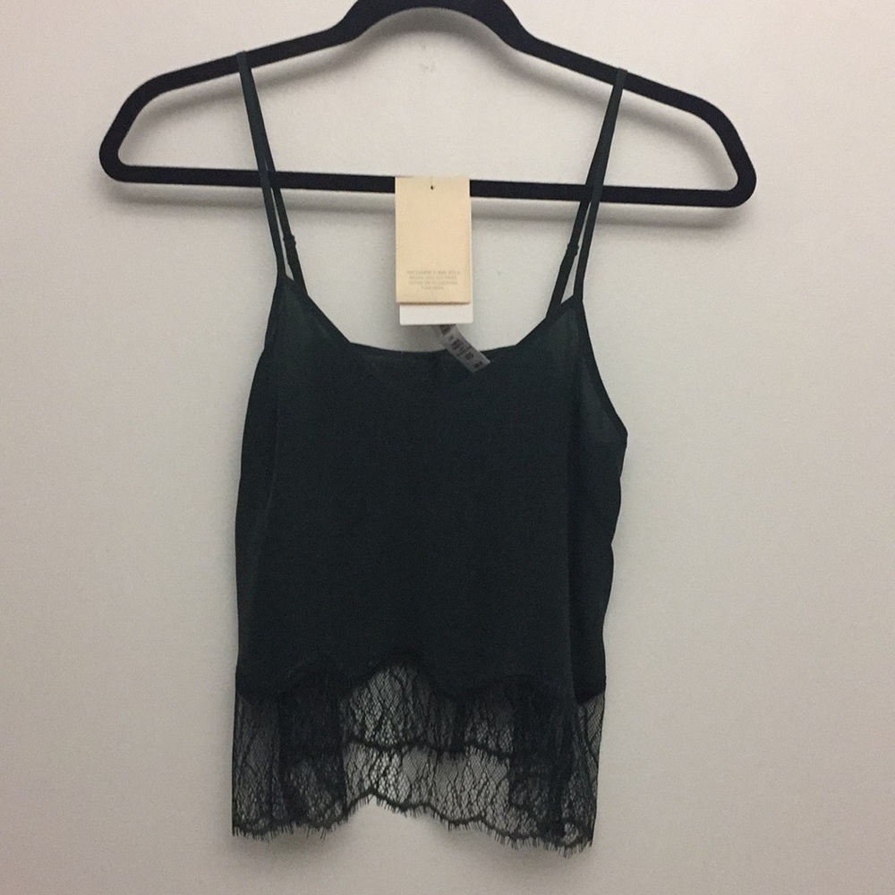 Aritzia Hunter silk & lace camisole - NWT